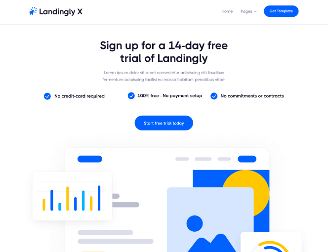 Landing Page V3 - Landingly X Webflow Template